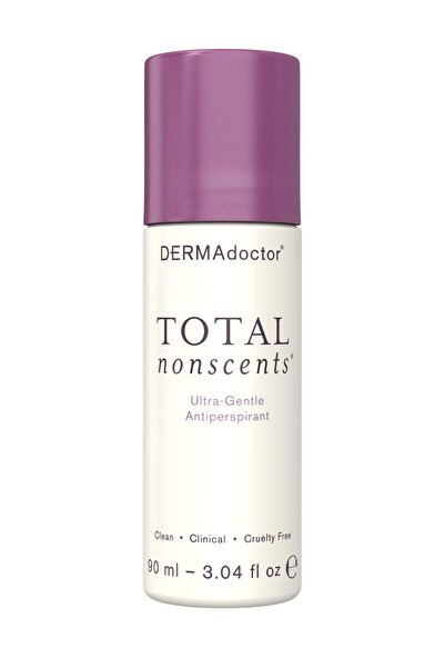 Dermadoctor Total NonScents Ultra-Gentle Antiperspirant, Unscented Clinical Strength, 3 oz