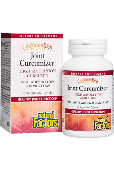 Natural Factors CurcuminRich Joint Curcumizer من Natural Factors، يدعم المفاص...