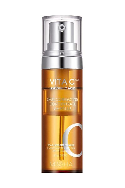Missha Vita C Plus Spot Correcting Serum, Korean Skin Care, 0.52 Fl oz/15ml