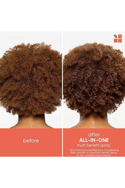 Biolage All-In-One Coconut Infusion Multi-Benefit Hair Spray | Sulfate & Paraben-Free | Vegan | 5 Fl. Oz
