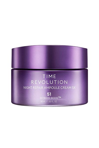 Missha Time Revolution Night Repair Ampoule 1.69 Fl Oz - Triple Fermented, Overnight Repair