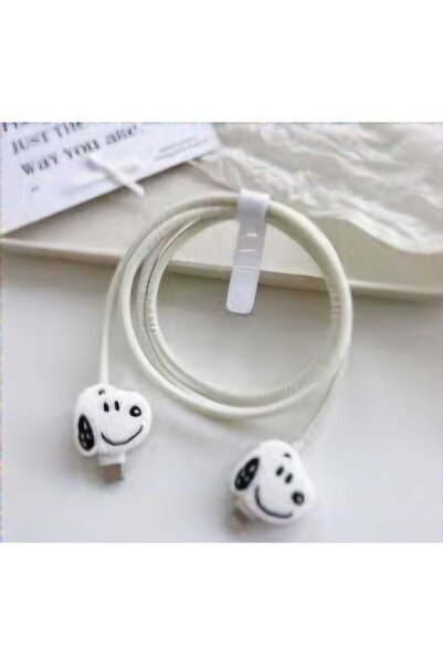 Tasarım İphone Samsung Xiaomi Oppo Huawei Uyumlu Şarj Aleti Kablo Koruyucu 3D...