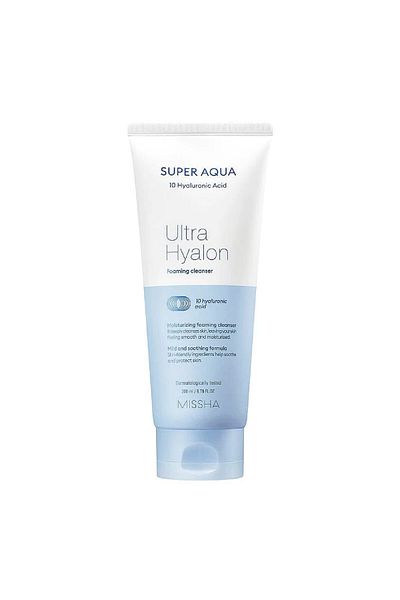 Missha Super Aqua Ultra Hyalron Cleansing Foam