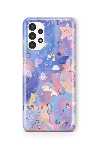 Multitronic Samsung Galaxy A33 Compatible Sea Life Design Printed Transparent...