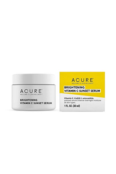 ACURE Brightening Vitamin C Serum with CoQ10 & Astaxanthin - Vegan, Antioxida...