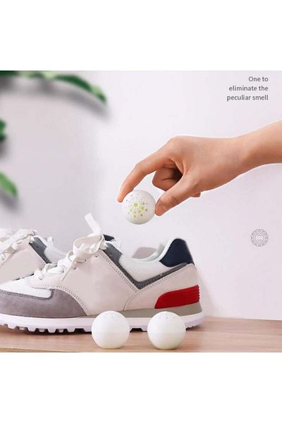 MELAMS Şua Shoe Deodorizer Ball-For Closet and Shoe Boxes-6 Deodorizer