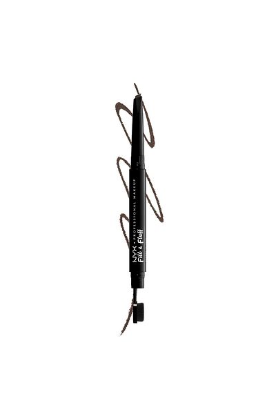 NYX Professional Makeup Fill & Fluff Eyebrow Pomade Pencil, Brunette