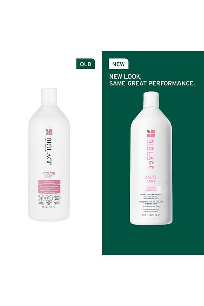 Biolage Color Last Shampoo - For Color-Treated Hair, Nourishes & Strengthens, Vegan, 33.8 Fl Oz