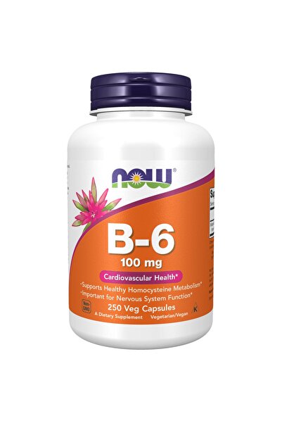 Now Foods المكملات الغذائية، فيتامين ب 6 (بيريدوكسين هيدروكلوريد) 100 ملغ، صح...