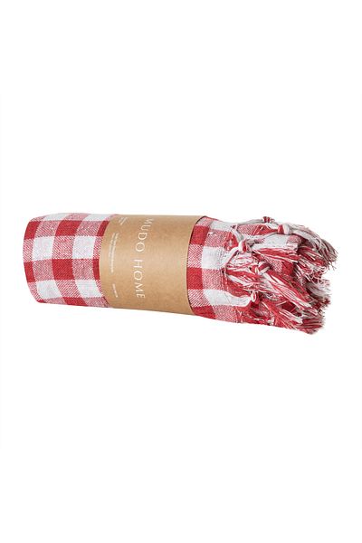 Mudo Concept Edgar Red 140x140 Cm Multi-Purpose Cover