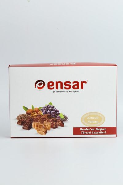 Ensar Şekerleme Burdur Kenevir Helvası 500gr (şekersiz)