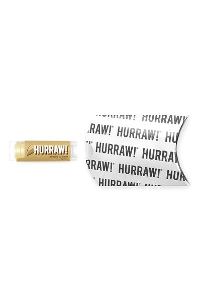 Hurraw !بلسم الشفاه البرتقالي: عضوي، نباتي، خالٍ من القسوة، خالٍ من الجلوتين، غير معدّل وراثيًا، طبيعي، صنع في الولايات المتحدة الأمريكية