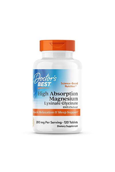 Doctor's Best ليسينات جليسينات المغنيسيوم، 100% مركب، غير معدّل وراثيًا، نبات...