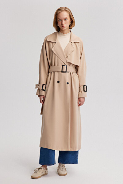 Touché Privé OVERSIZE TRENCH COAT ΜΕ ΛΕΠΤΟΜΕΡΕΙΑ ΠΟΡΠΗ