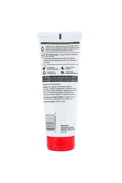 Eucerin Skin Calming, Fragrance-Free Creme 8 oz