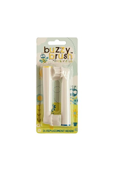 JACK N' JILL NATURAL CARE FOR BABIES & KIDS رؤوس فرشاة أسنان بديلة للأطفال بت...