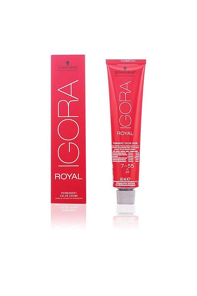 Schwarzkopf Igora Royal Permanent Creme Hair Color 2oz/60ml (7-55)