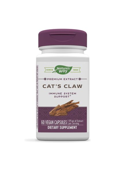 Nature's Way Standardized Cat's Claw Extract, 175 mg per serving, 60 Capsules