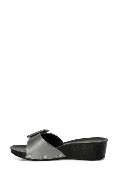 Polaris 405064.Z5FX Gümüş Kadın Ev Terliği