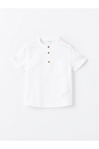 LC Waikiki New Season Judge Collar Boy's Shirt - S57552Z1