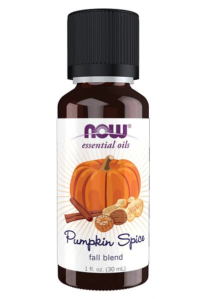 Now Foods NOW Essential Oils, Pumpkin Spice Blend, Sweet Warm Scent, 1-Ounce