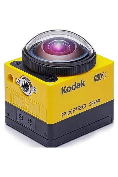 Kodak PIXPRO SP360 Action Cam with Explorer Accessory Pack, 1080p