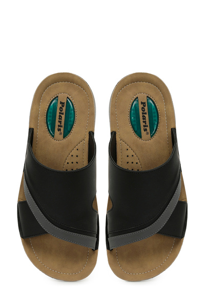 Polaris 408003.M5FX Siyah Erkek Terlik