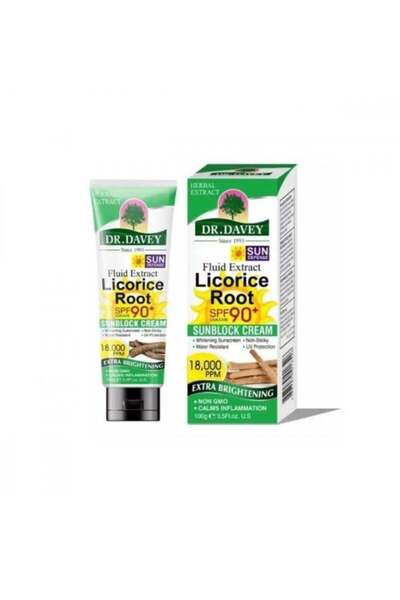 Dr. Davey DR DAVEY Sunscreen Cream with Licorice Root SPF 90+ Extra Brightening 100g