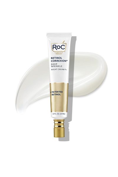 Roc Retinol Deep Wrinkle Night Cream, Anti-Aging with Shea Butter, Glycolic Acid, 1 oz