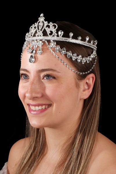 Hayalperest boncuk Hürrem Model Gorgeous Sultan Crown Bridal Crown Silver