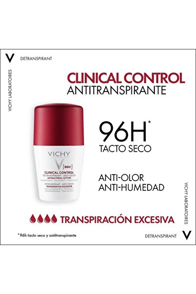 Vichy Deo Clinical Control 96H 50Ml