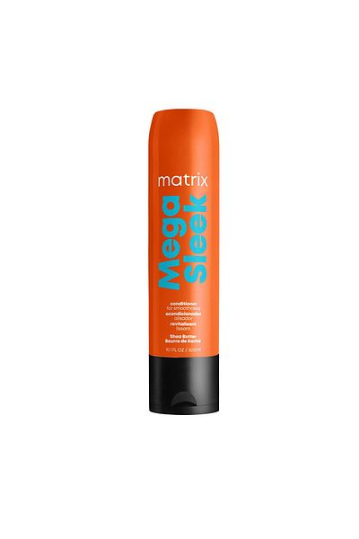 Matrix Mega Sleek Conditioner | Anti-Frizz, Smoothing | Shea Butter | 10.1 Fl. Oz. | Vegan