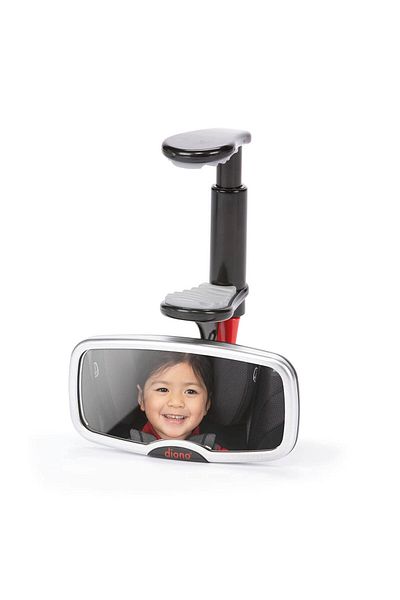 Diono See Me Too Baby Car Mirror, Adjustable, Wide Clear View, Shatterproof, Crash Tested