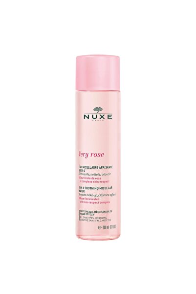 Nuxe Rose Micellar Water for Sensitive Skin, Gentle Makeup Remover & Cleanser, 6.7 fl.oz