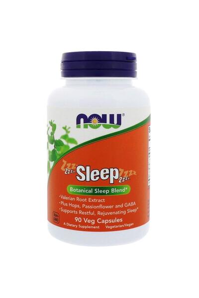 Now الأطعمة، مزيج النوم النباتي، حشيشة الهر 600 ملغ، القفزات، زهرة الآلام، حم...