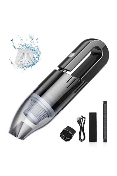 COOYA Portable Cordless Car Vacuum Cleaner, With 4 Kit, 6000PA, 120W Power, for Home, Car