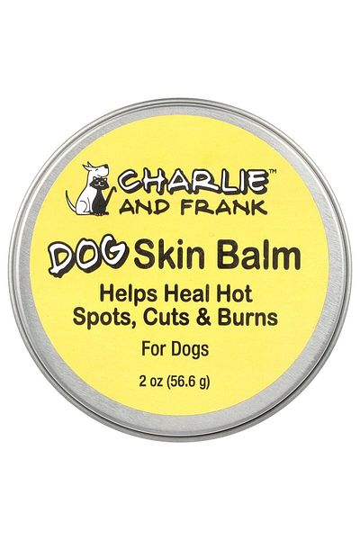 Charlie , Dog Skin Balm, Helps Heal Hot Spots, Cuts & Burns, Paraben Free, 2 oz (56.6 g)