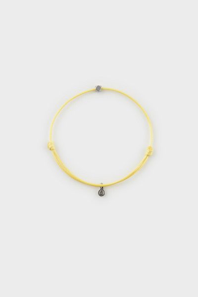 DeFacto Atolyewolf X Unisex Ip Steel Piece Gelbes Glücksarmband E6205axns