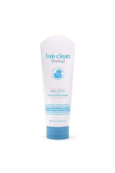 LIVE CLEAN لوشن مرطب لطيف للأطفال، 7.7 أونصة