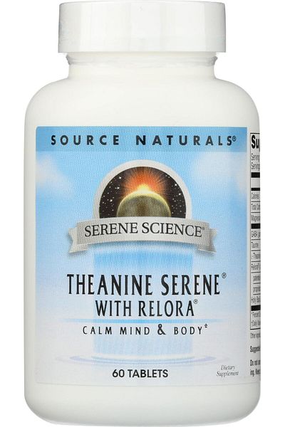 source naturals Serene Science Theanine Serene with Relora - Calm Mind & Body - 60 Tablets