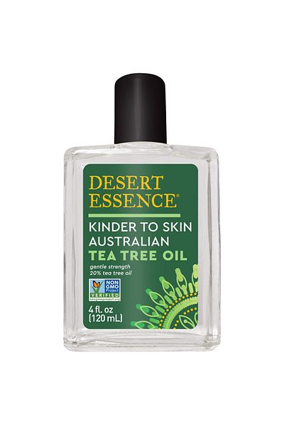 Desert Essence Kinder to Skin Australian Tea Tree Oil - Gentle Cleansing for Problematic Skin - Vegan, 4oz
