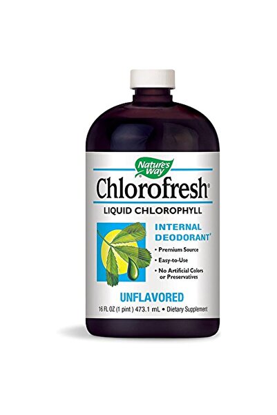 Nature's Way Chlorofresh Liquid Chlorophyll Internal Deodorant, unflavored 16 oz