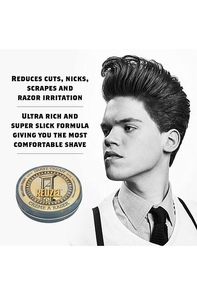 Reuzel Shave Cream, Reduces Cuts & Razor Irritation, Highly Concentrated, Vegan, 3.38 oz