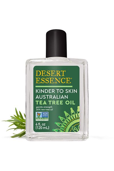 Desert Essence Kinder to Skin Australian Tea Tree Oil - Gentle Cleansing for Problematic Skin - Vegan, 4oz