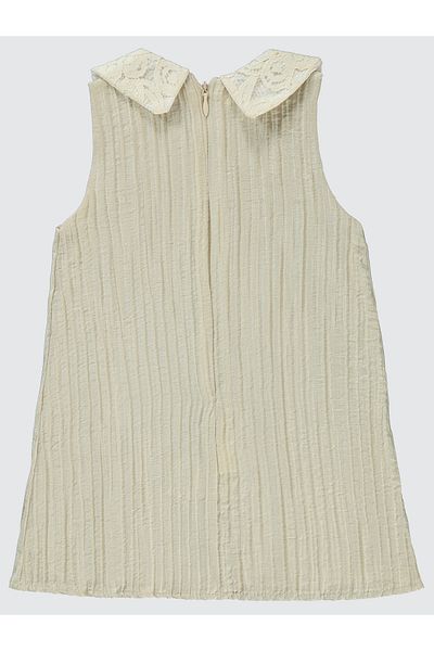 Civil Baby Baby Girl Dress 6-18 Months Stone Color