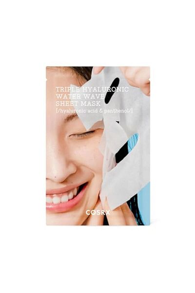 Cosrx Triple Hyaluronic Water Wave Sheet Mask 20ml | Korean Skincare, Cruelty-Free