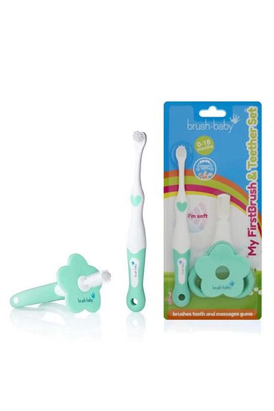 Brush-Baby My FirstBrush & Teether Set
