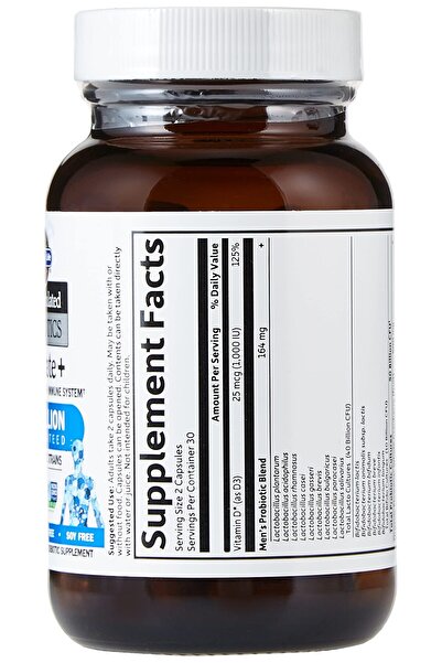 GARDEN OF LIFE Dr. Formulated Probiotics Prostate+ - Supports Prostate & Digestive Health - 60 Capsules