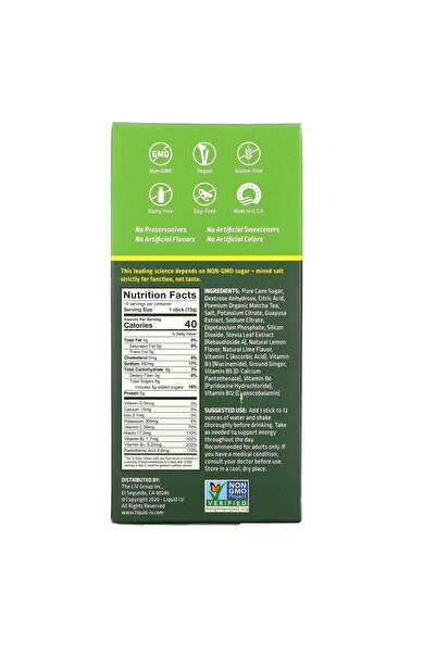 Liquid I.V. Liquid IV Lemon Ginger Energy Drink Mix 10 Count, 0.56 OZ