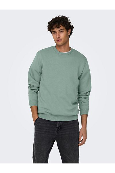 Only & Sons Sweatshirt mit Rundhalsausschnitt